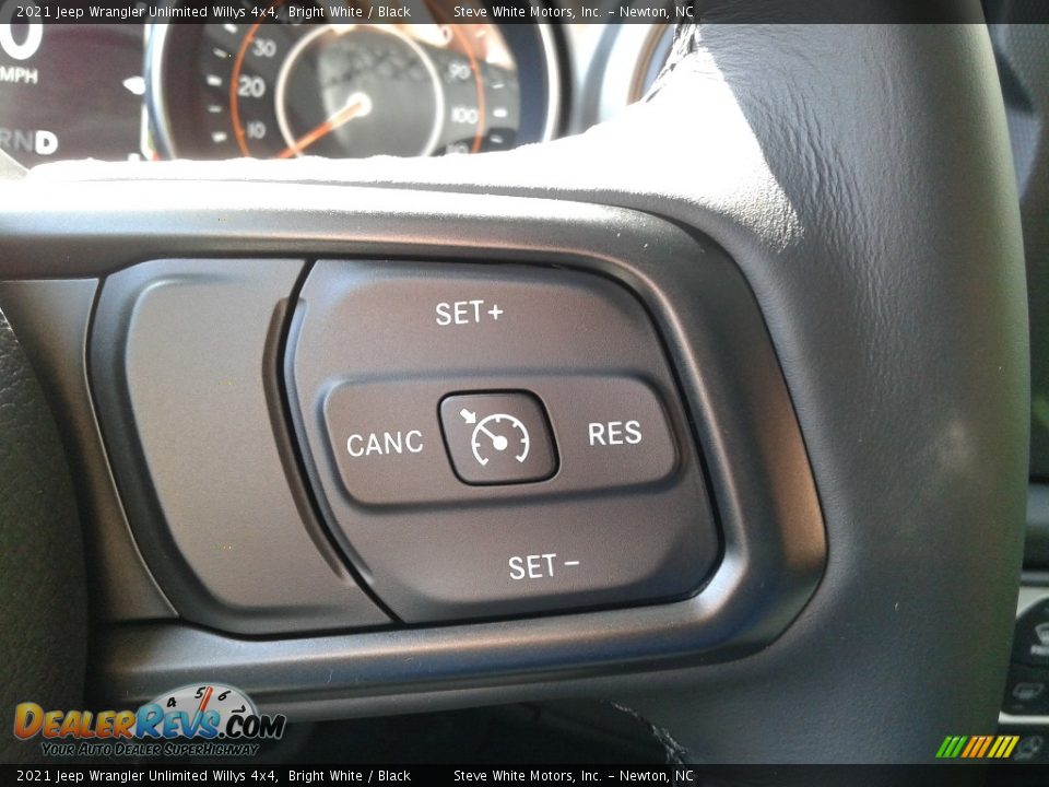 2021 Jeep Wrangler Unlimited Willys 4x4 Bright White / Black Photo #19
