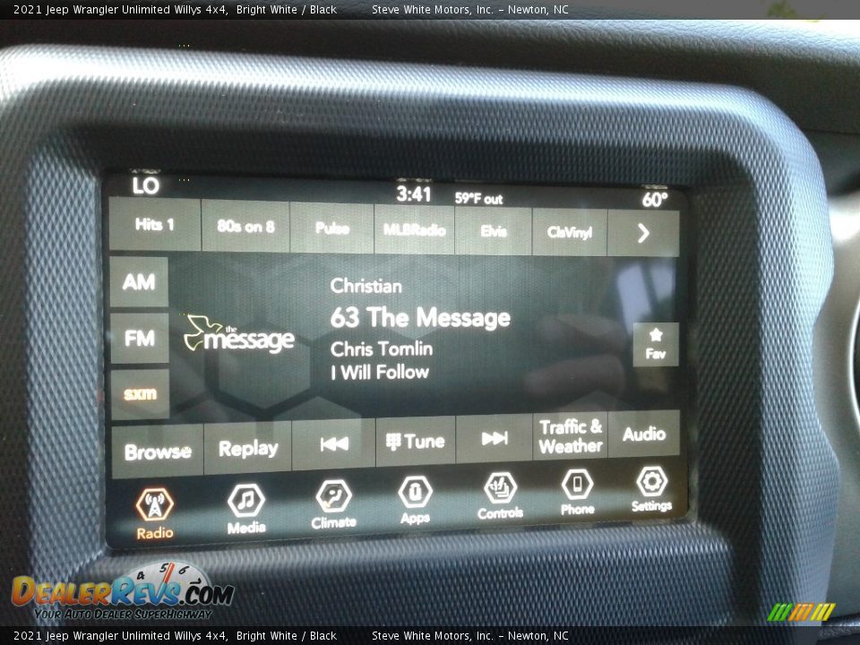 2021 Jeep Wrangler Unlimited Willys 4x4 Bright White / Black Photo #21