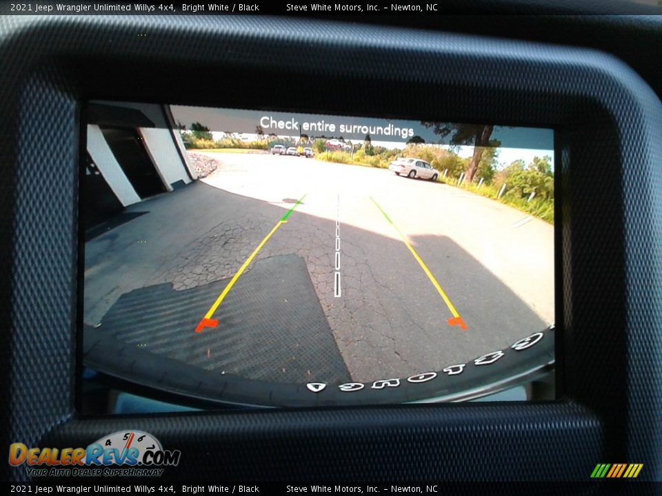 2021 Jeep Wrangler Unlimited Willys 4x4 Bright White / Black Photo #23