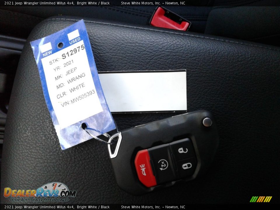2021 Jeep Wrangler Unlimited Willys 4x4 Bright White / Black Photo #27