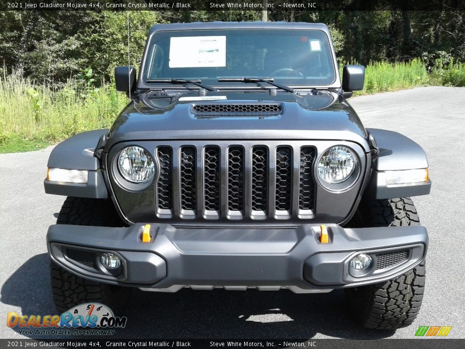 2021 Jeep Gladiator Mojave 4x4 Granite Crystal Metallic / Black Photo #3