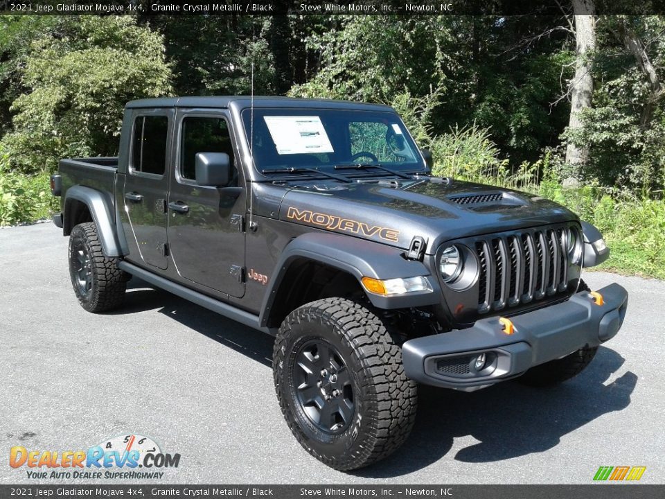 2021 Jeep Gladiator Mojave 4x4 Granite Crystal Metallic / Black Photo #4