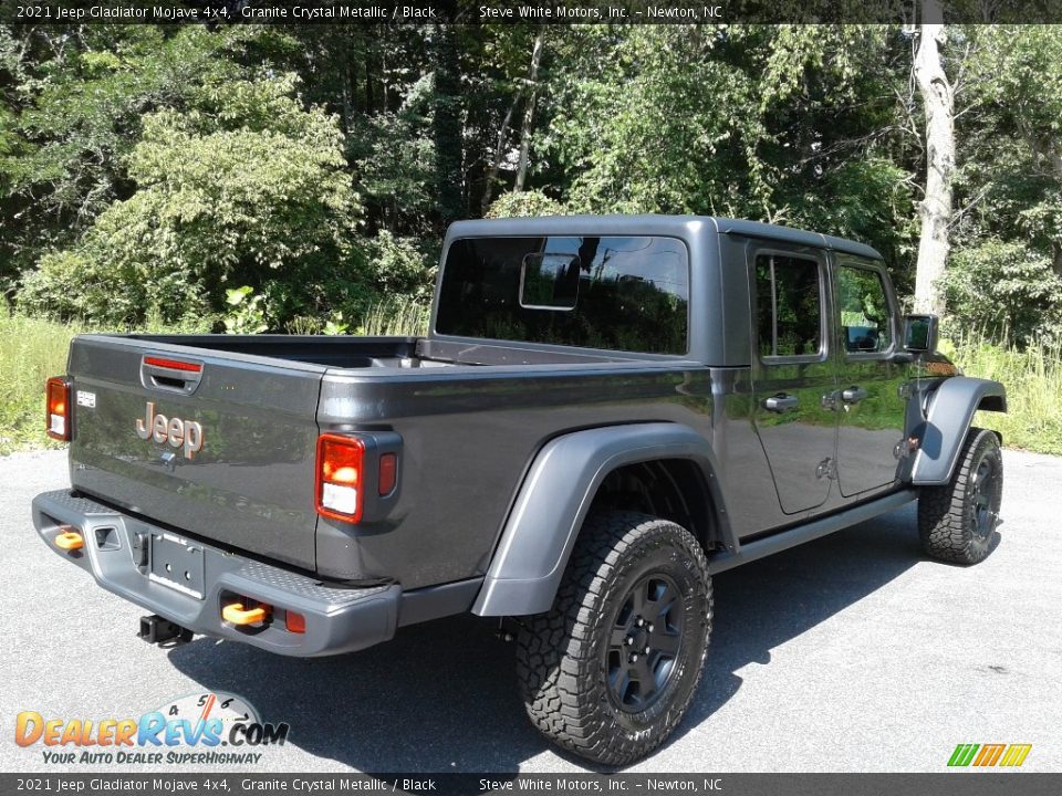 2021 Jeep Gladiator Mojave 4x4 Granite Crystal Metallic / Black Photo #6