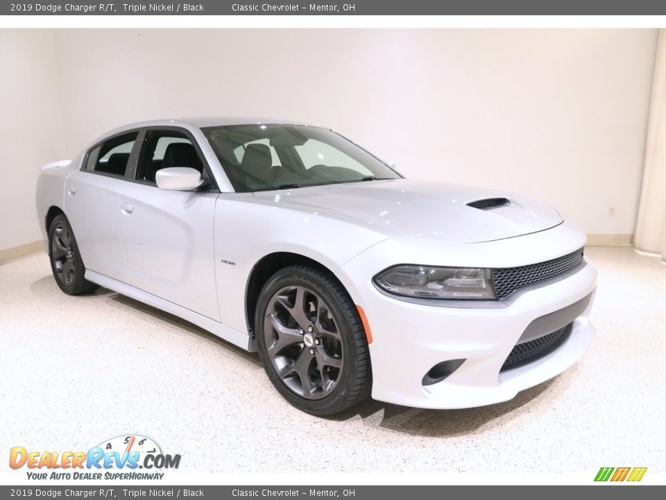 2019 Dodge Charger R/T Triple Nickel / Black Photo #1
