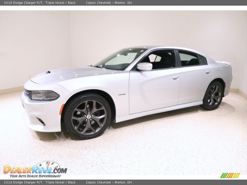 2019 Dodge Charger R/T Triple Nickel / Black Photo #3