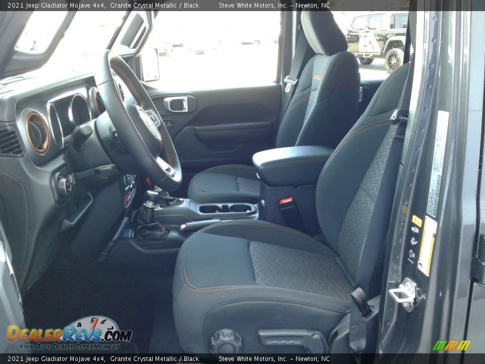 Front Seat of 2021 Jeep Gladiator Mojave 4x4 Photo #11