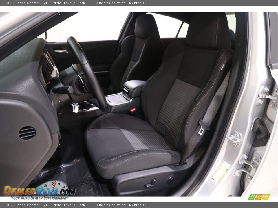 2019 Dodge Charger R/T Triple Nickel / Black Photo #6