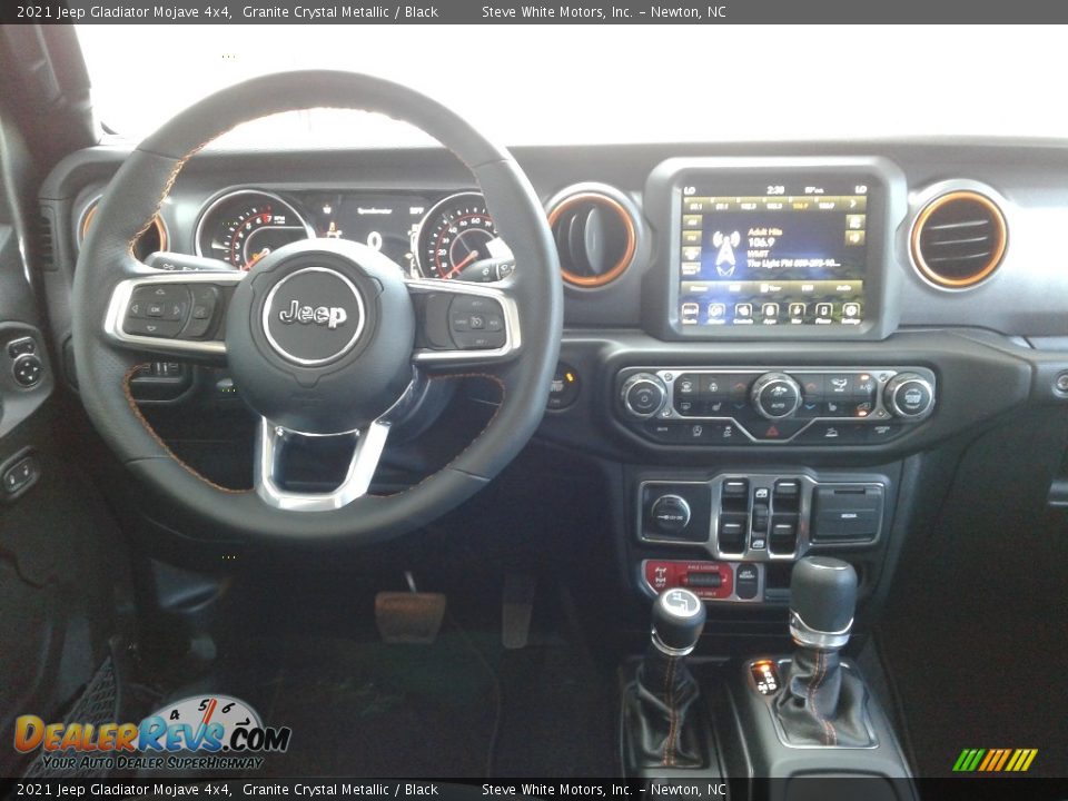 Dashboard of 2021 Jeep Gladiator Mojave 4x4 Photo #18