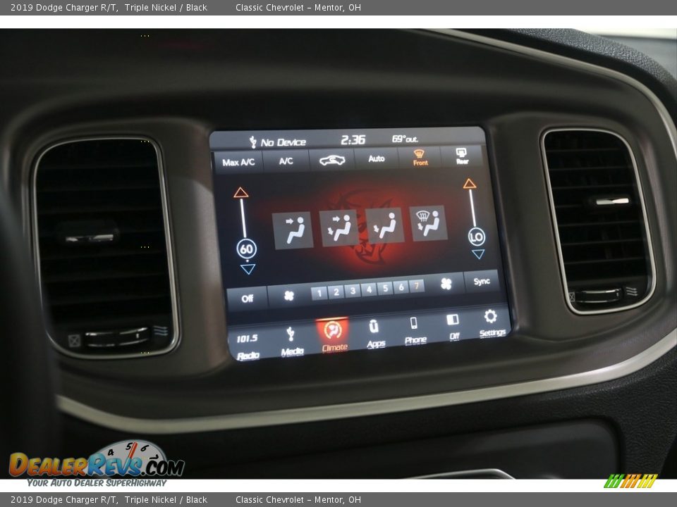 2019 Dodge Charger R/T Triple Nickel / Black Photo #14