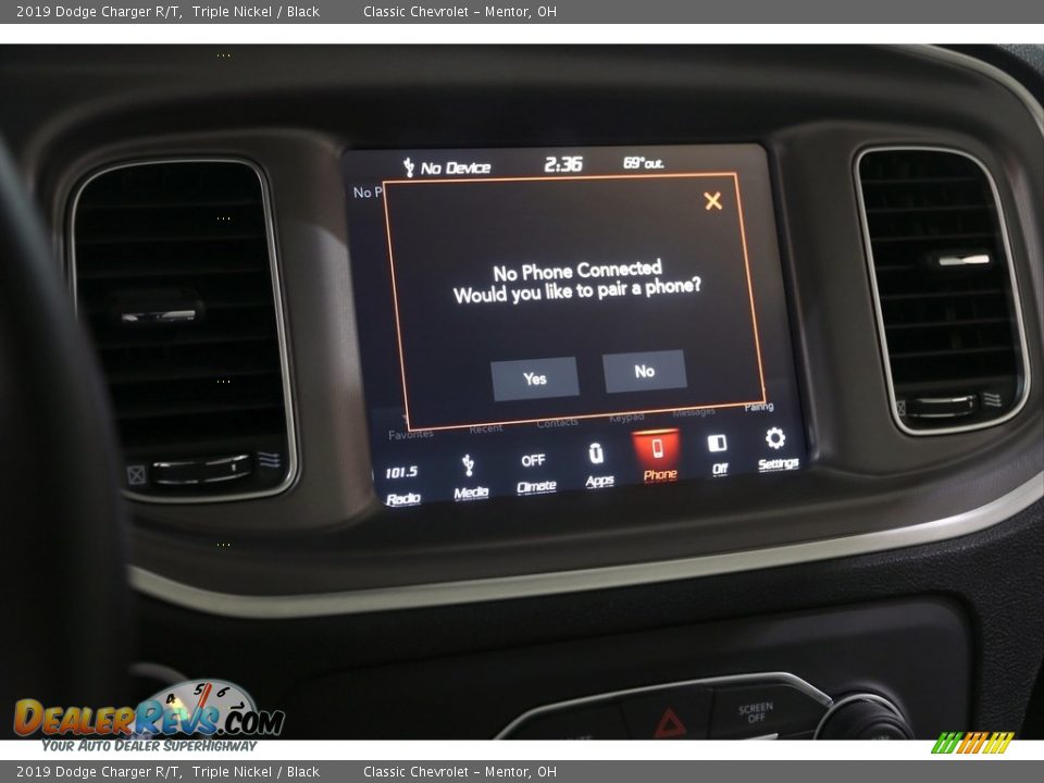 2019 Dodge Charger R/T Triple Nickel / Black Photo #17