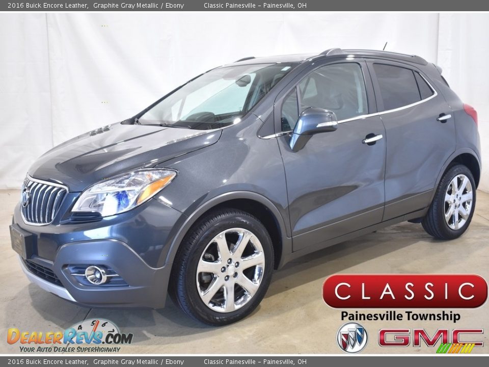 2016 Buick Encore Leather Graphite Gray Metallic / Ebony Photo #1