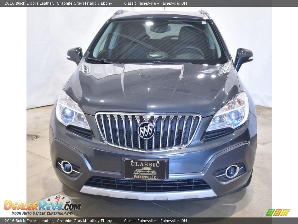 2016 Buick Encore Leather Graphite Gray Metallic / Ebony Photo #4