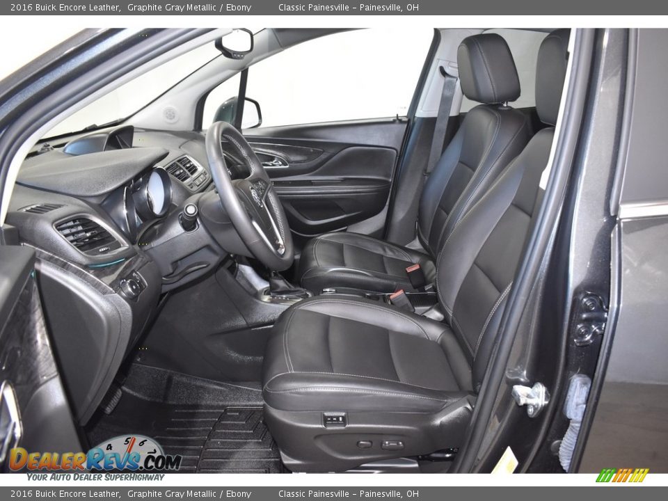 2016 Buick Encore Leather Graphite Gray Metallic / Ebony Photo #8