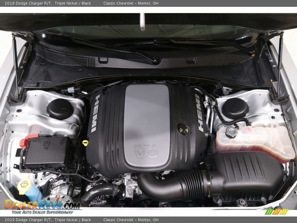 2019 Dodge Charger R/T Triple Nickel / Black Photo #29