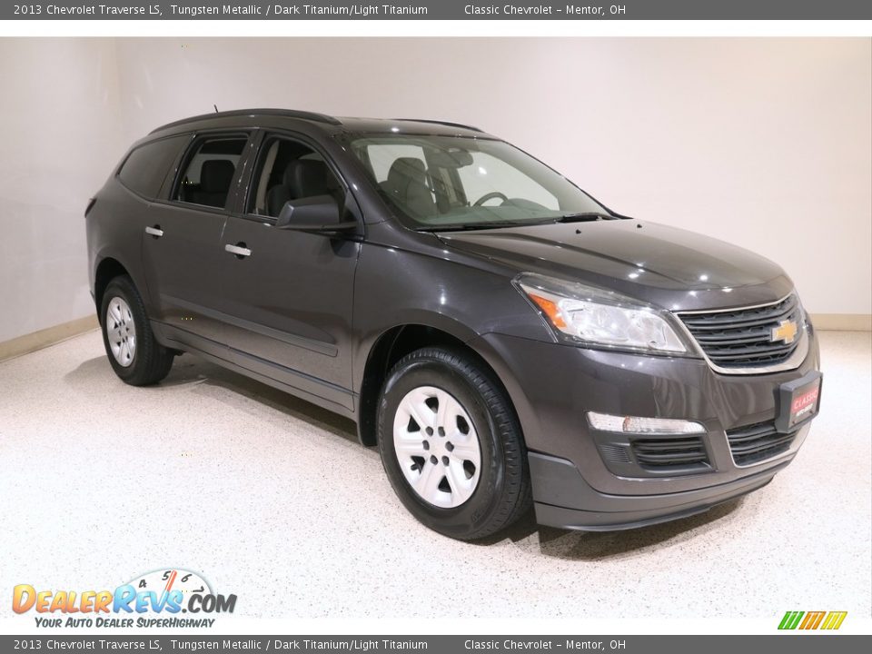 2013 Chevrolet Traverse LS Tungsten Metallic / Dark Titanium/Light Titanium Photo #1