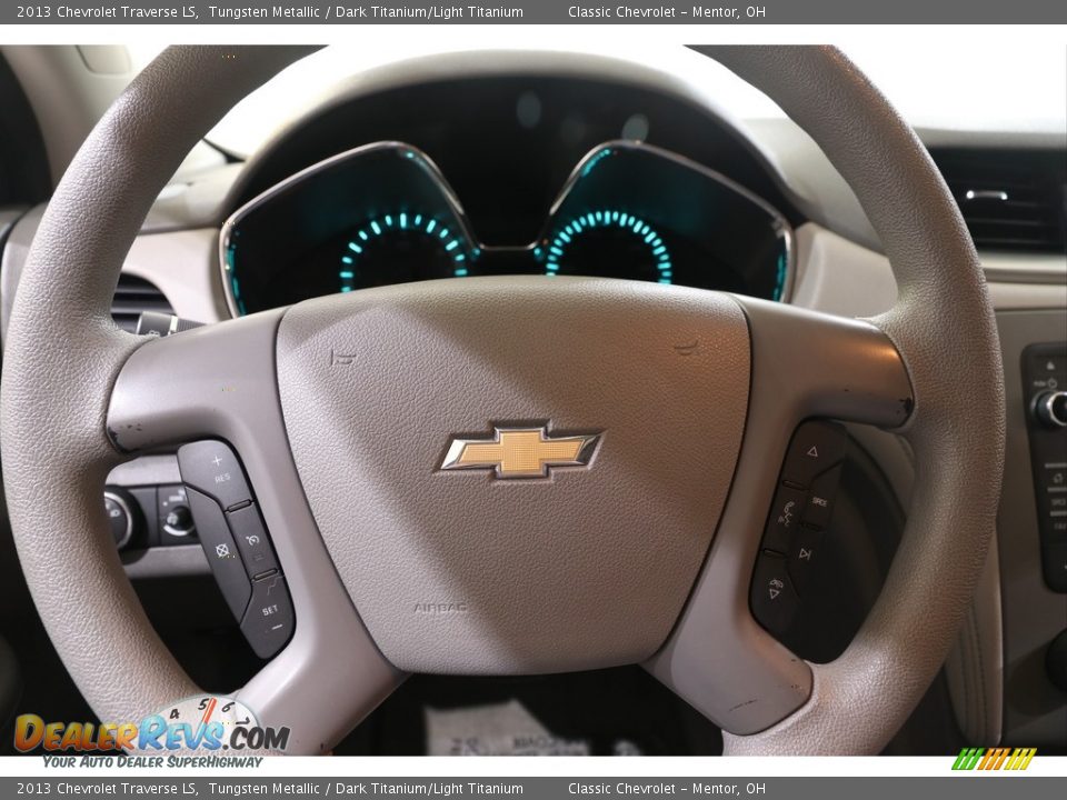 2013 Chevrolet Traverse LS Steering Wheel Photo #6