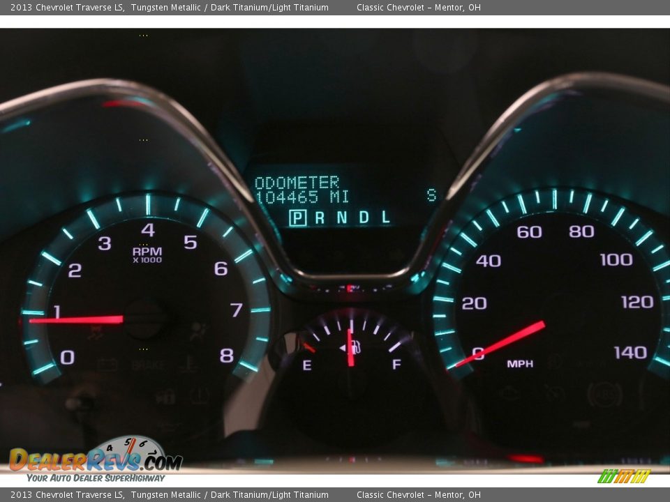 2013 Chevrolet Traverse LS Gauges Photo #7