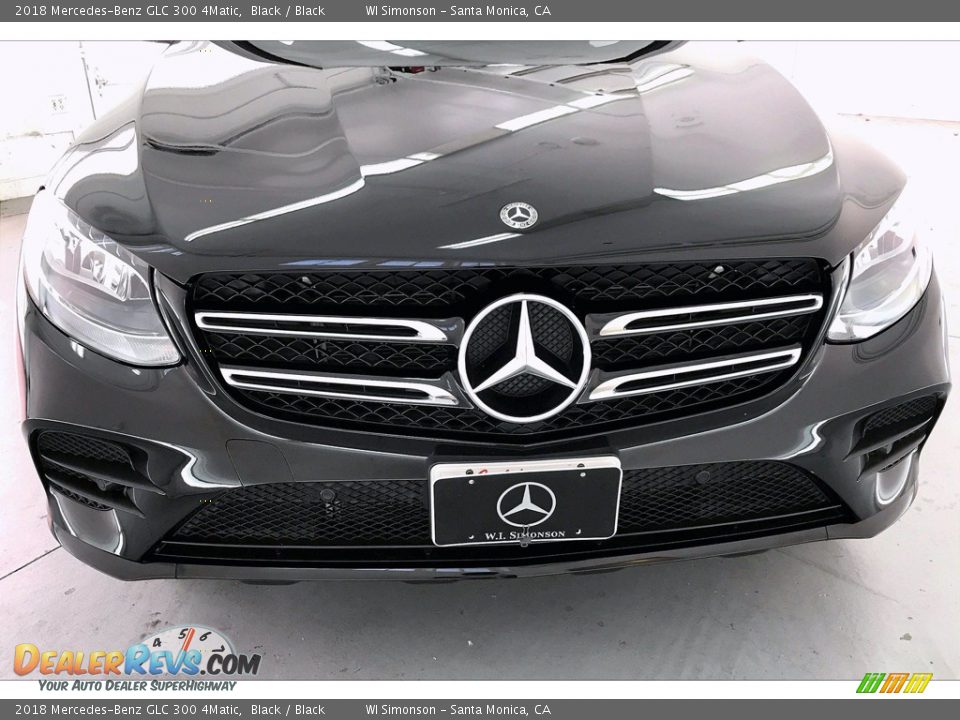 2018 Mercedes-Benz GLC 300 4Matic Black / Black Photo #33