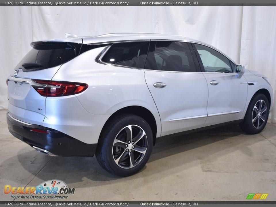 2020 Buick Enclave Essence Quicksilver Metallic / Dark Galvinized/Ebony Photo #2