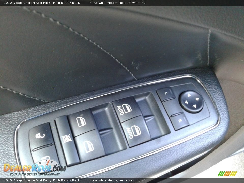 2020 Dodge Charger Scat Pack Pitch Black / Black Photo #11