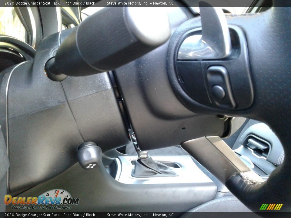 2020 Dodge Charger Scat Pack Pitch Black / Black Photo #12