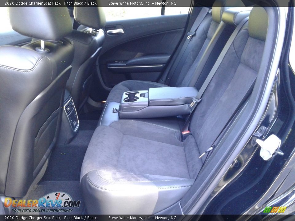 2020 Dodge Charger Scat Pack Pitch Black / Black Photo #13