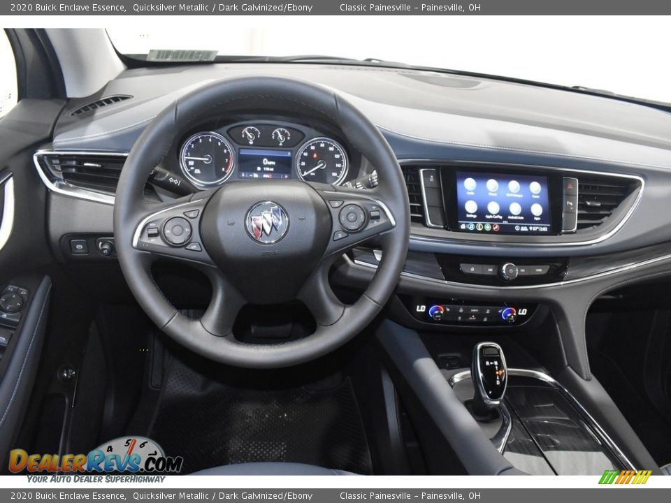 2020 Buick Enclave Essence Quicksilver Metallic / Dark Galvinized/Ebony Photo #11