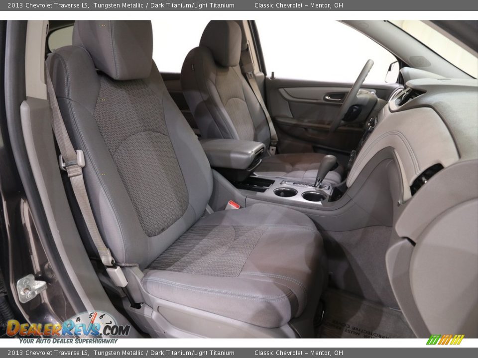 Front Seat of 2013 Chevrolet Traverse LS Photo #17