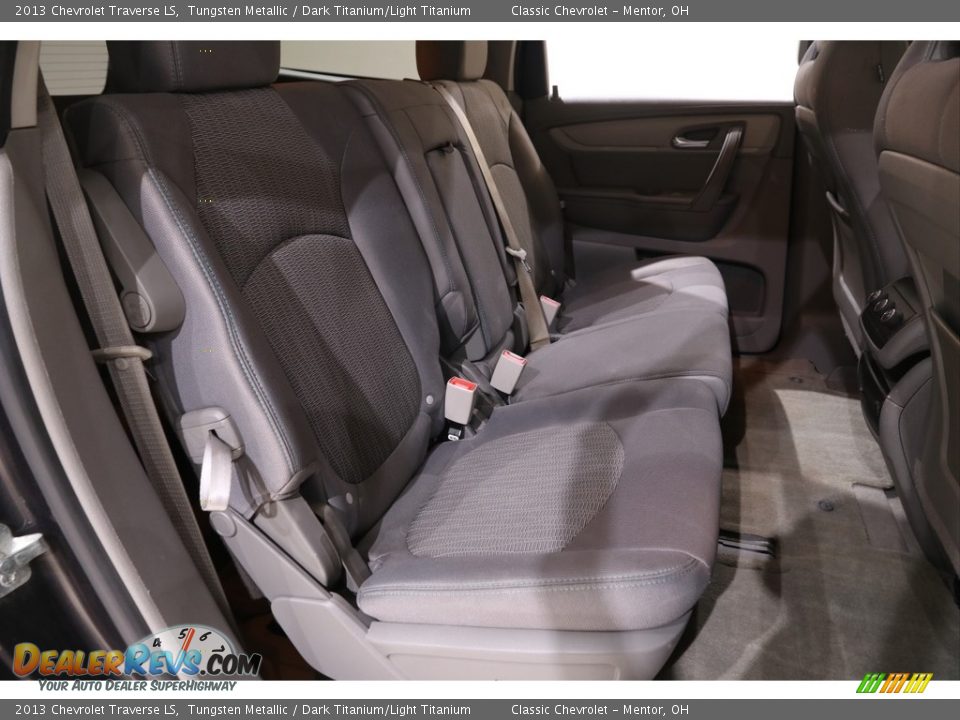 Rear Seat of 2013 Chevrolet Traverse LS Photo #18