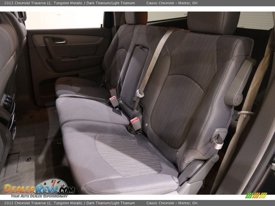 Rear Seat of 2013 Chevrolet Traverse LS Photo #19
