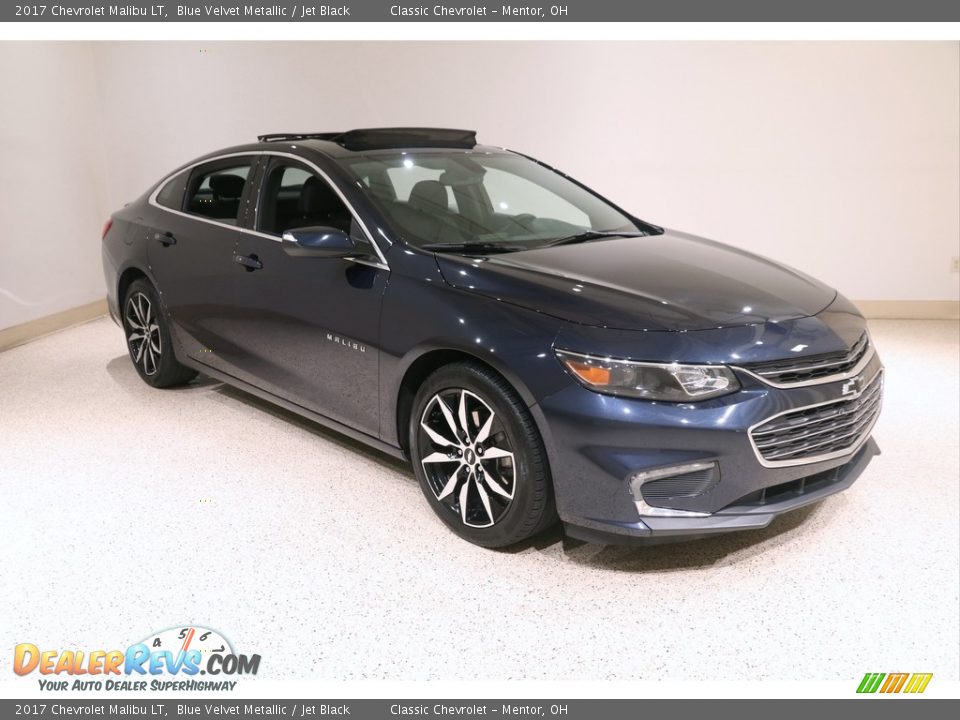 2017 Chevrolet Malibu LT Blue Velvet Metallic / Jet Black Photo #1