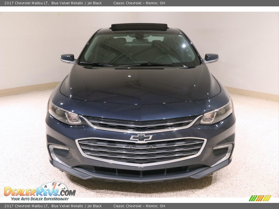 2017 Chevrolet Malibu LT Blue Velvet Metallic / Jet Black Photo #2