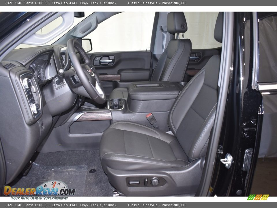 2020 GMC Sierra 1500 SLT Crew Cab 4WD Onyx Black / Jet Black Photo #6