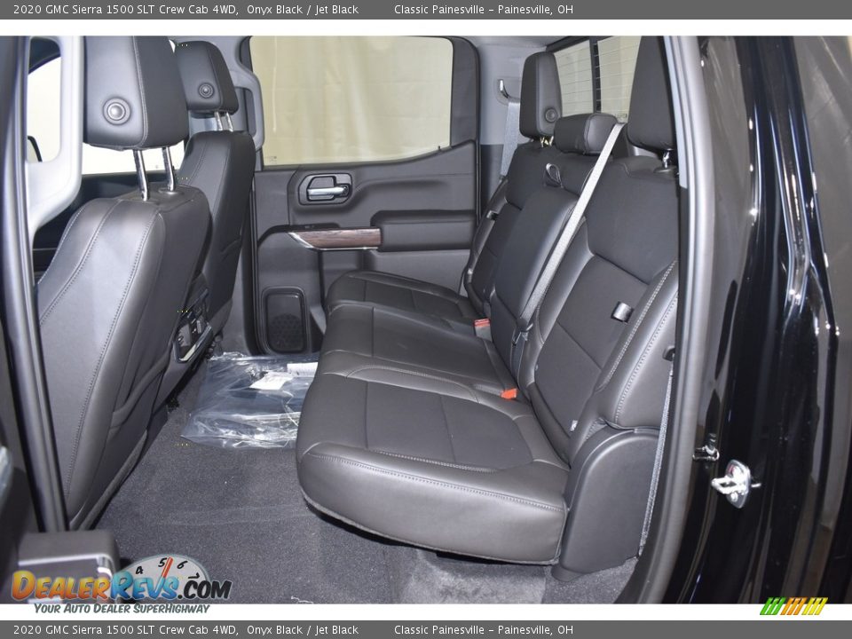 2020 GMC Sierra 1500 SLT Crew Cab 4WD Onyx Black / Jet Black Photo #7