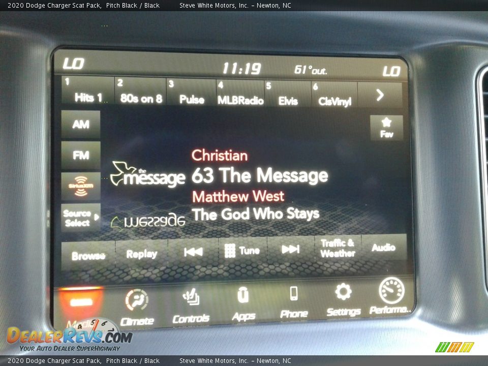 2020 Dodge Charger Scat Pack Pitch Black / Black Photo #22