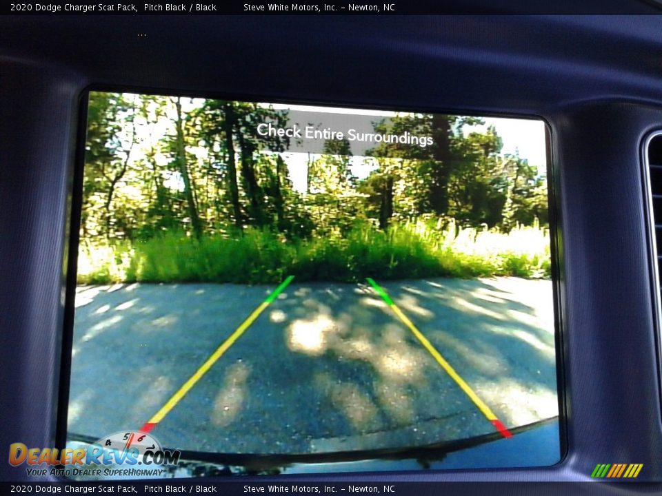 2020 Dodge Charger Scat Pack Pitch Black / Black Photo #24