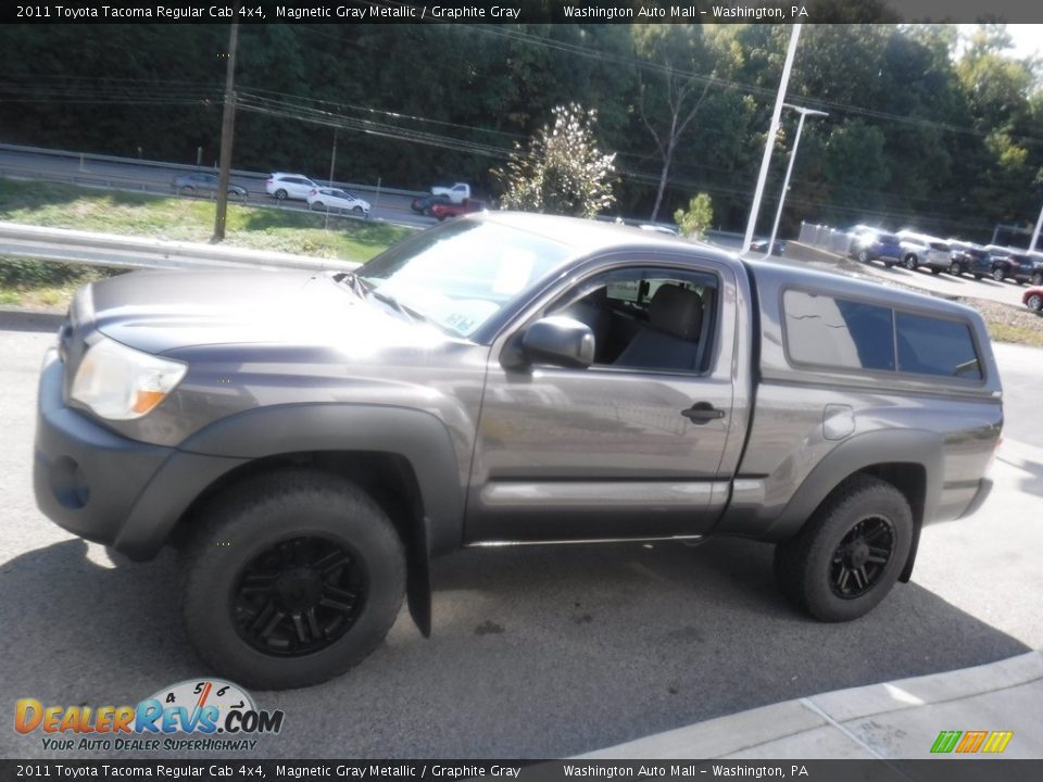 2011 Toyota Tacoma Regular Cab 4x4 Magnetic Gray Metallic / Graphite Gray Photo #11