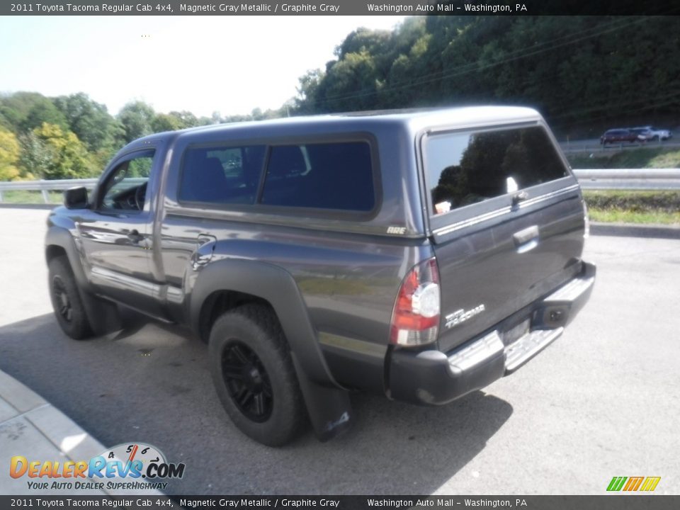 2011 Toyota Tacoma Regular Cab 4x4 Magnetic Gray Metallic / Graphite Gray Photo #13