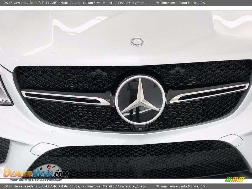 2017 Mercedes-Benz GLE 43 AMG 4Matic Coupe Iridium Silver Metallic / Crystal Grey/Black Photo #33