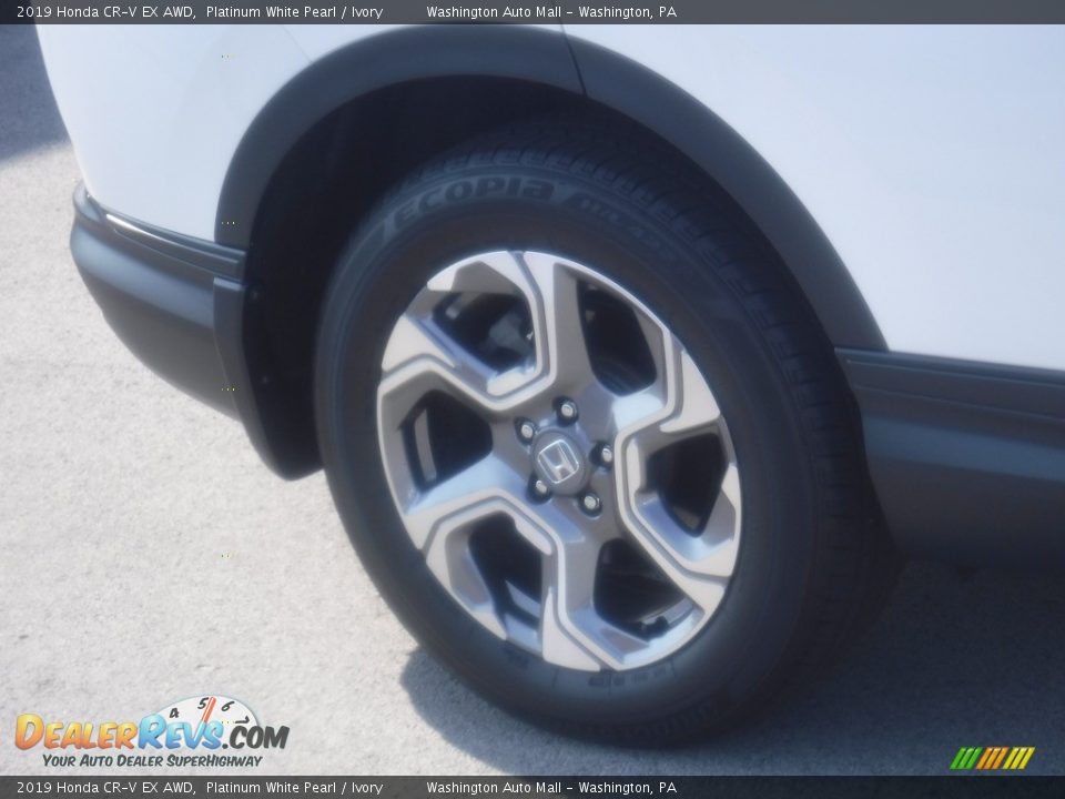 2019 Honda CR-V EX AWD Platinum White Pearl / Ivory Photo #4