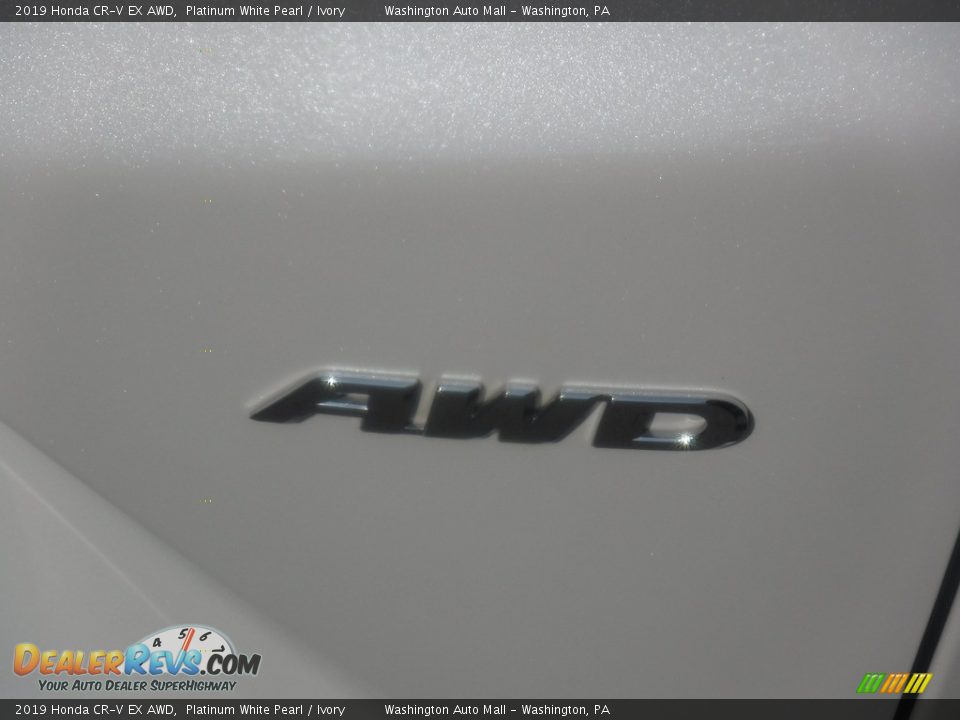 2019 Honda CR-V EX AWD Platinum White Pearl / Ivory Photo #11