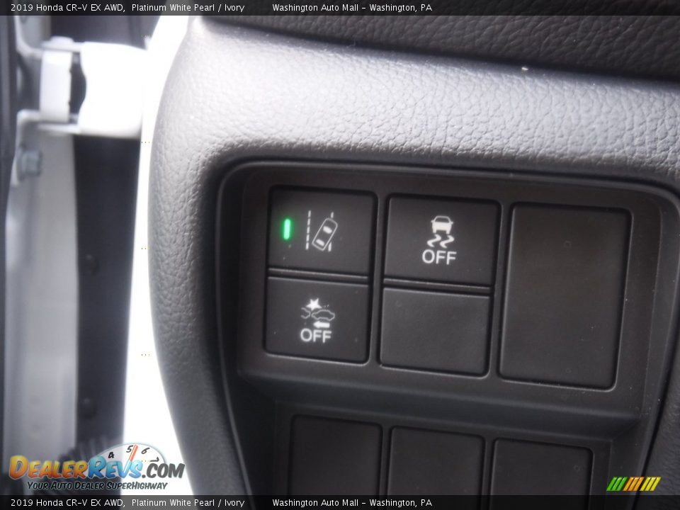 2019 Honda CR-V EX AWD Platinum White Pearl / Ivory Photo #15