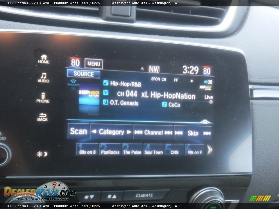 2019 Honda CR-V EX AWD Platinum White Pearl / Ivory Photo #19