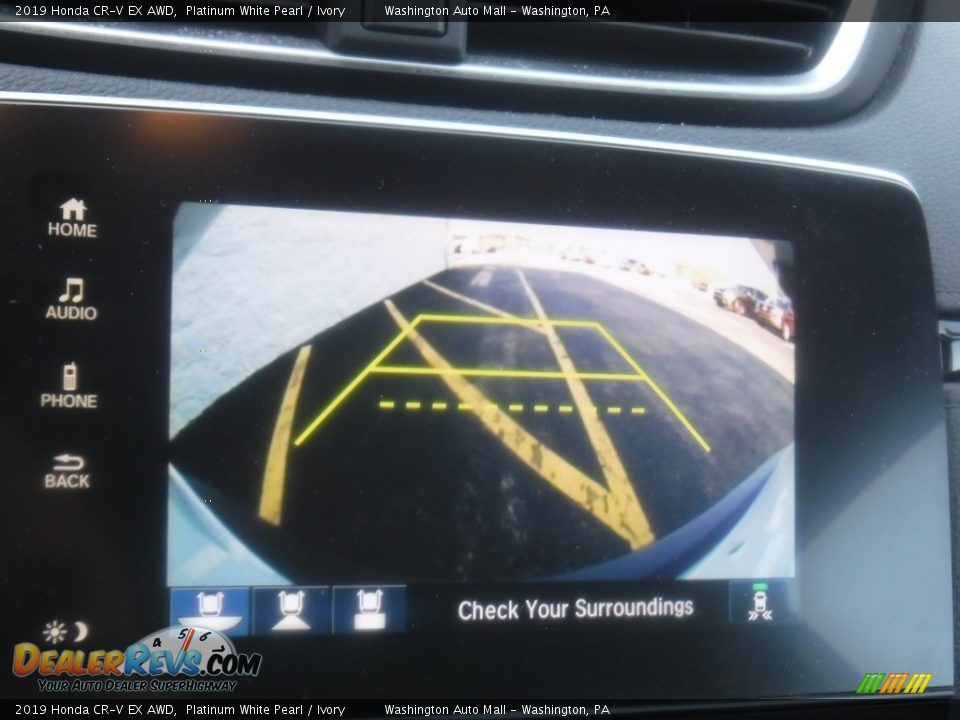 2019 Honda CR-V EX AWD Platinum White Pearl / Ivory Photo #20