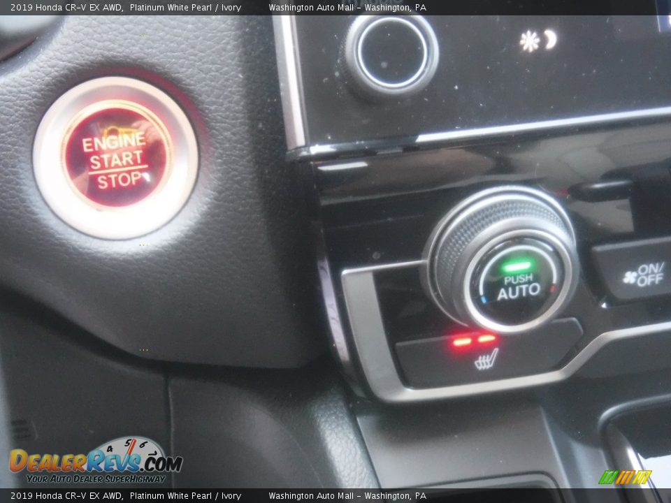 2019 Honda CR-V EX AWD Platinum White Pearl / Ivory Photo #21