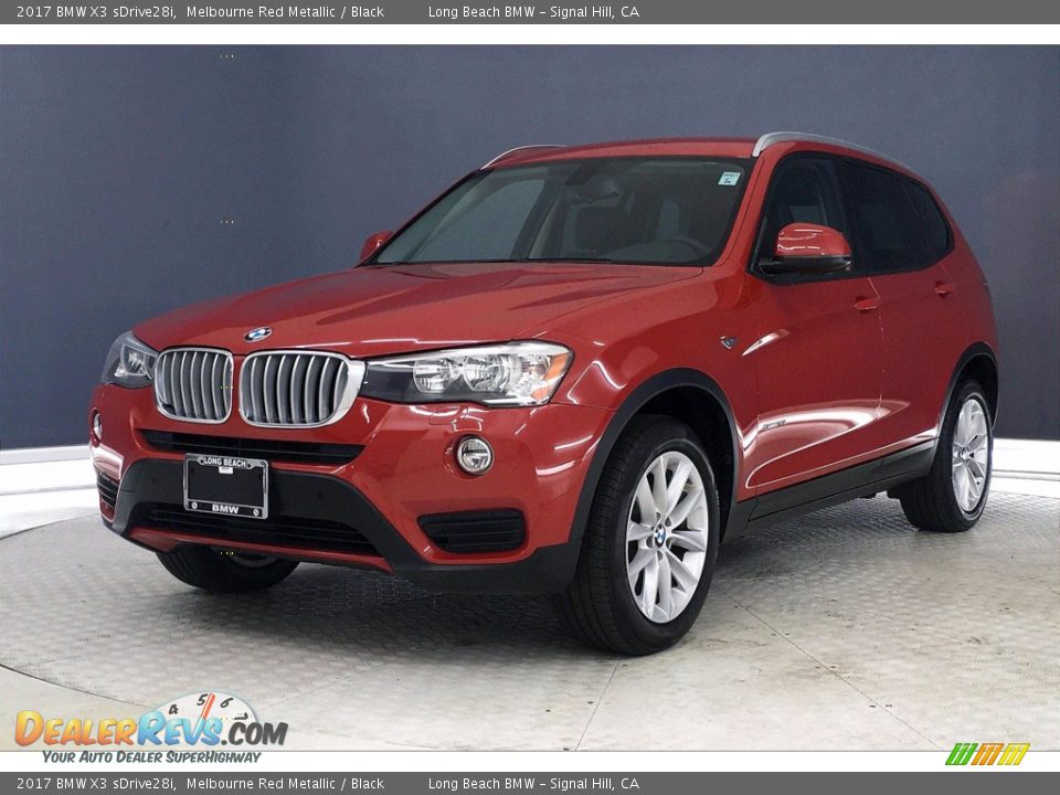 Front 3/4 View of 2017 BMW X3 sDrive28i Photo #12