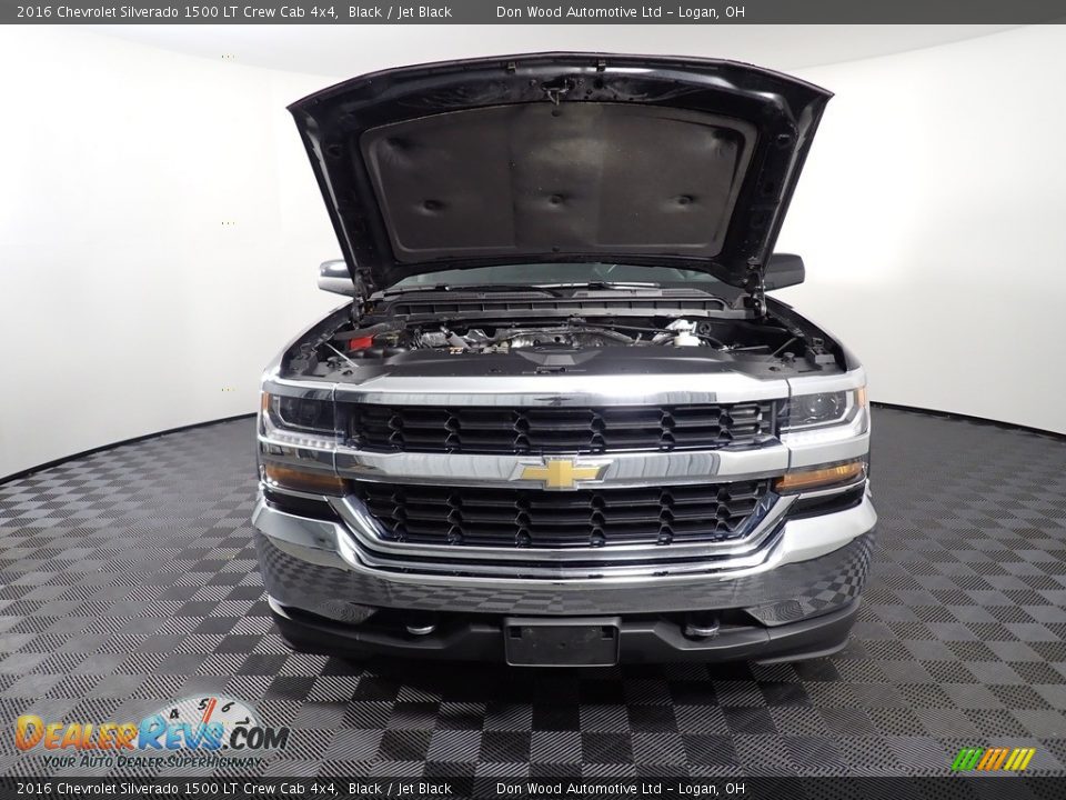 2016 Chevrolet Silverado 1500 LT Crew Cab 4x4 Black / Jet Black Photo #5