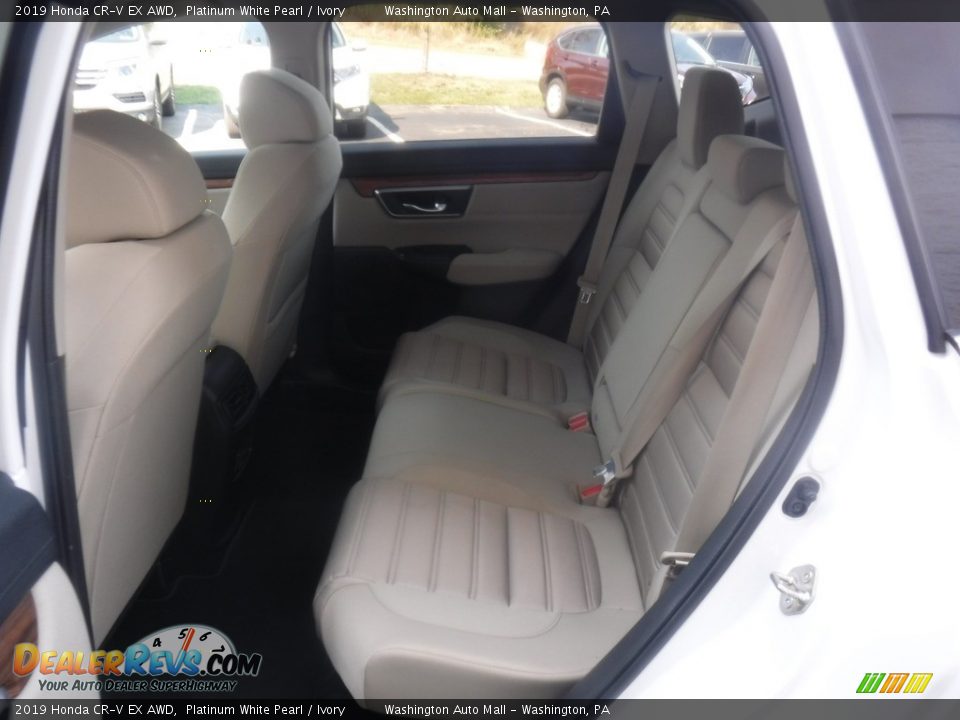 2019 Honda CR-V EX AWD Platinum White Pearl / Ivory Photo #26
