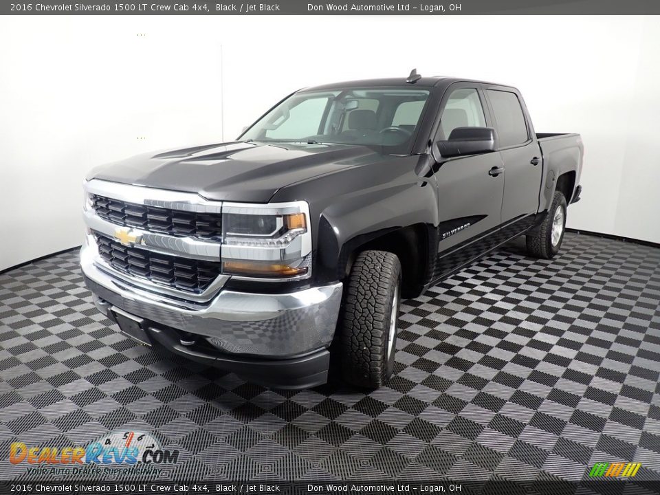 Black 2016 Chevrolet Silverado 1500 LT Crew Cab 4x4 Photo #7