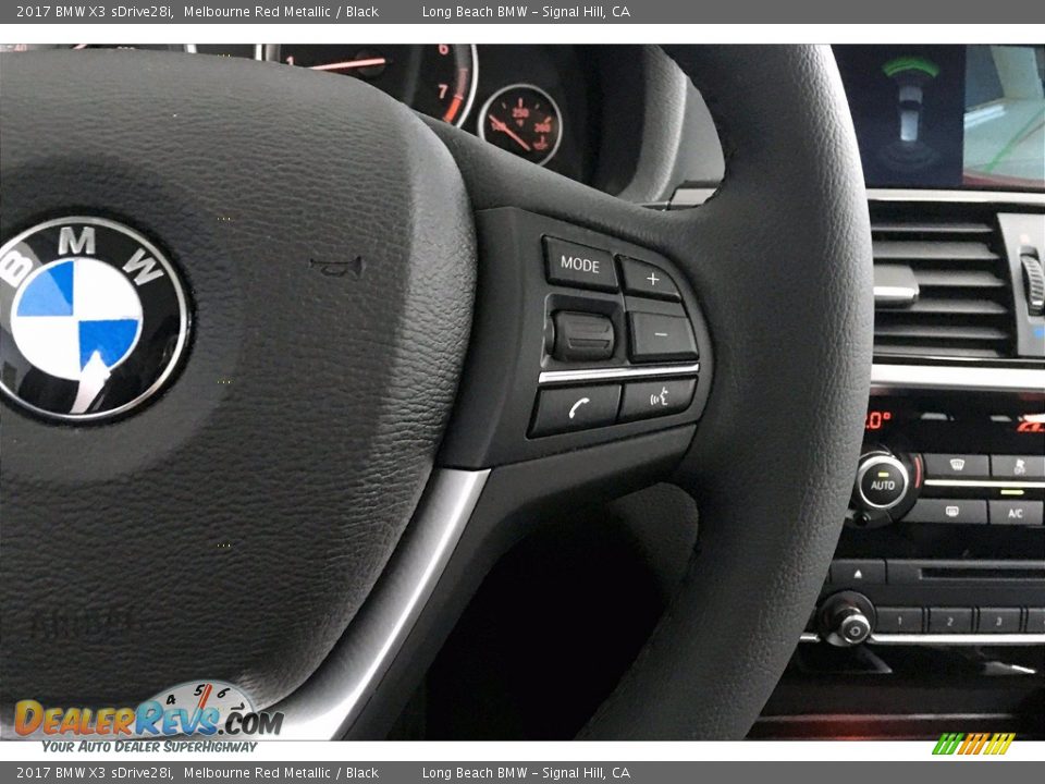 2017 BMW X3 sDrive28i Steering Wheel Photo #19